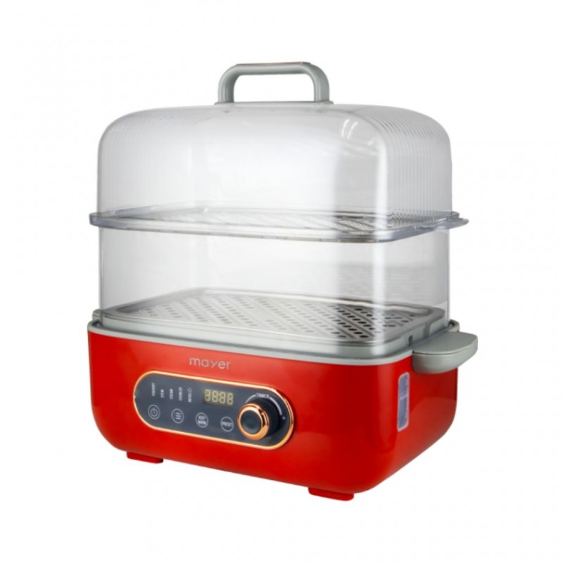 Mayer MMFS10 10L Digital Red Food Steamer