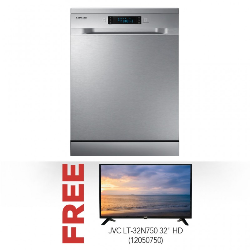 Samsung DW60M5050FS Dishwasher & Free JVC LT-32N750 32'' HD DVB-T2 Smart TV