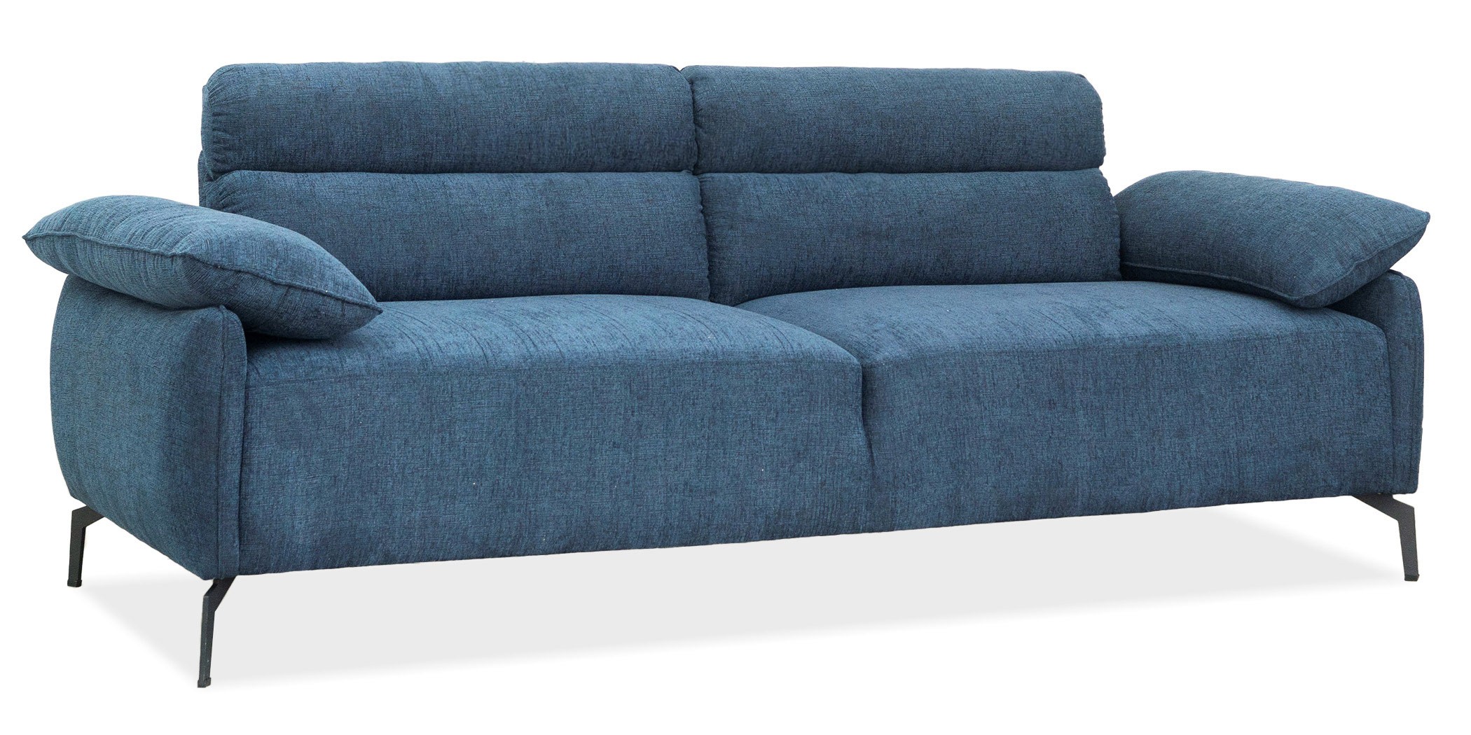 Comfy Sofa 3+2+1 in Blue Col Fabric