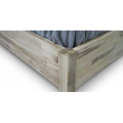 Brisbane Bed 180x 200 cm in Brushed Acacia