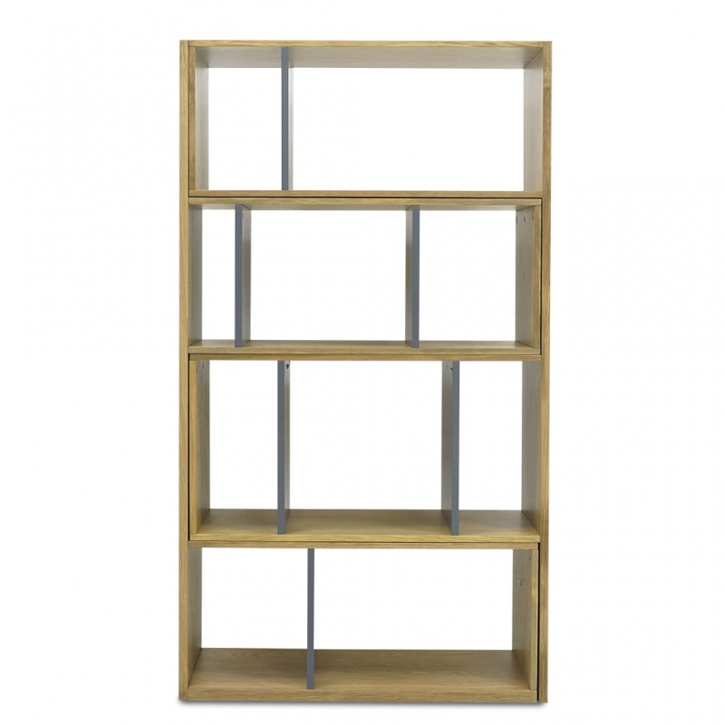 Kya Extending Shelves Oak and Grey Kya Extending Shelves Oak and Grey