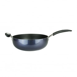 Meyer 13820 Radiance 30cm / 6.2L Blue Open Chefpan With Helping Handle