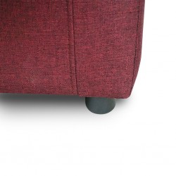 Amy Sofa Bed Purple Col Polyester Fabric
