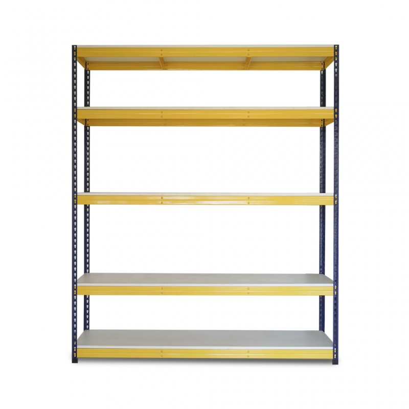 Boltless Yepe Rack 4187 With 5 Melamine Shelves Boltless Yepe Rack 4187 With 5 Melamine Shelves