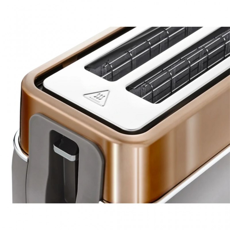 Morphy Richards 245742 Copper Signature 4Slice 2 Long Slots Toaster