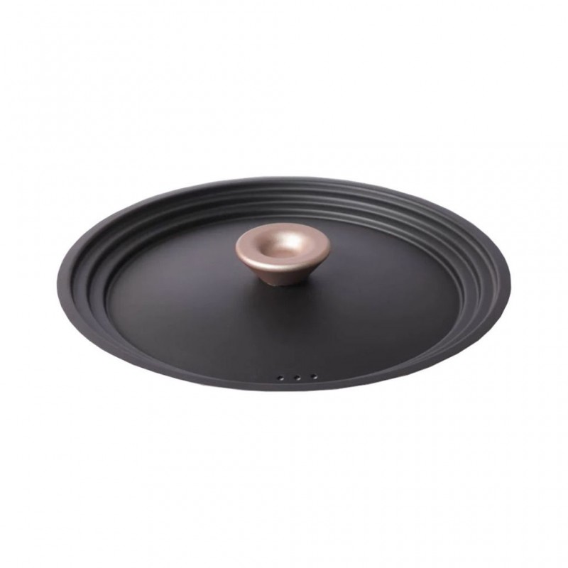 Meyer 70620 Accent 24/26/28cm Universal Lid Black/Stainless Steel