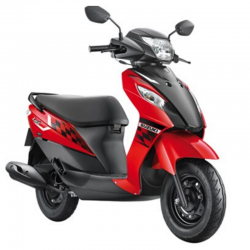 Suzuki UR110 Z Lets Dual Tone Red / Black Scooter