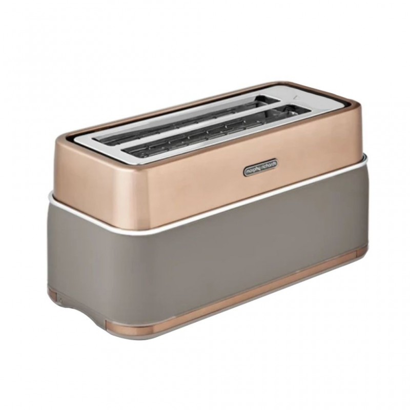 Morphy Richards 245742 Copper Signature 4-Slice 2 Long Slots Toaster