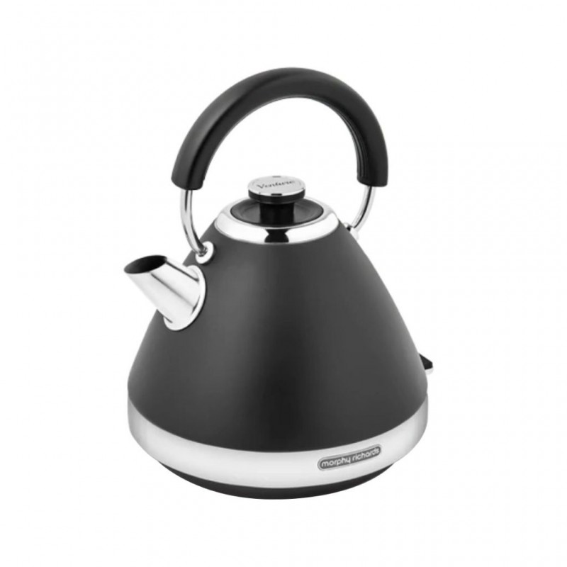 Morphy Richards 100131 1.5L Venture Black Pyramid Kettle