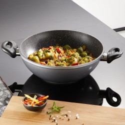 Stoneline WX 16604 L 28cm Long Handle Wok "O"