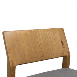 Less Stool Solid Wood Natural