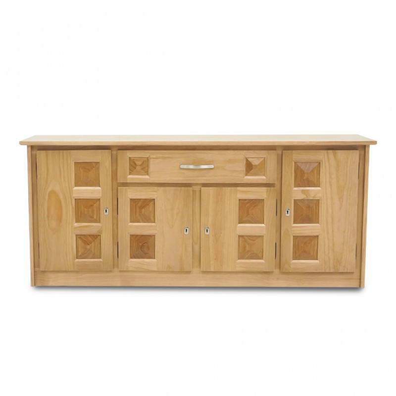 Sky Sideboard Pine Finish Oak 4 Doors + 1 Drawer Sky Sideboard Pine Finish Oak 4 Doors + 1 Drawer