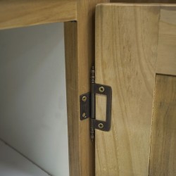 Sky Sideboard Pine Finish Oak 4 Doors + 1 Drawer