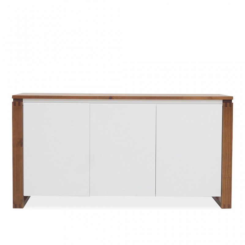 Craft Buffet 1600 Solid Wood/MDF 3 Doors Garapa Craft Buffet 1600 Solid Wood/MDF 3 Doors Garapa
