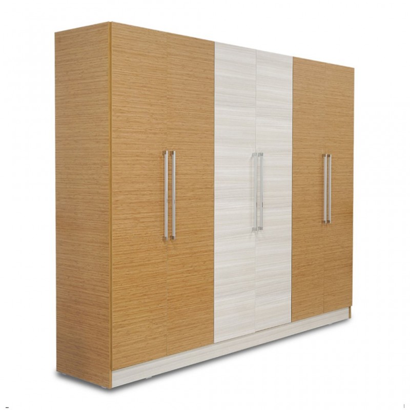 Azalea Wardrobe 6 Doors Paradise & Bambu Azalea Wardrobe 6 Doors Paradise & Bambu
