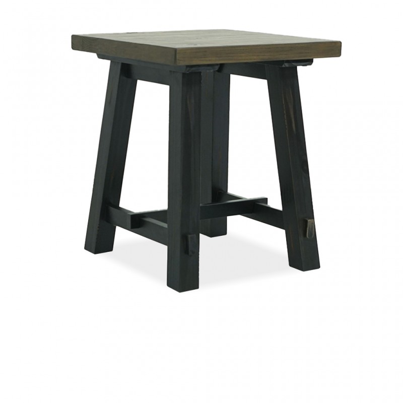 Adam Side Table Pine Solid Wood