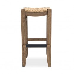 Newport High Stool Wooden Legs