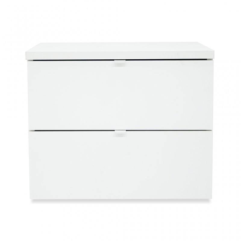 Ottica Set Of 2 Night Tables White Ottica Set Of 2 Night Tables White
