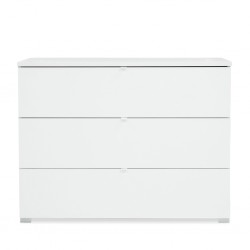 Ottica Chest of 3 Drawers White