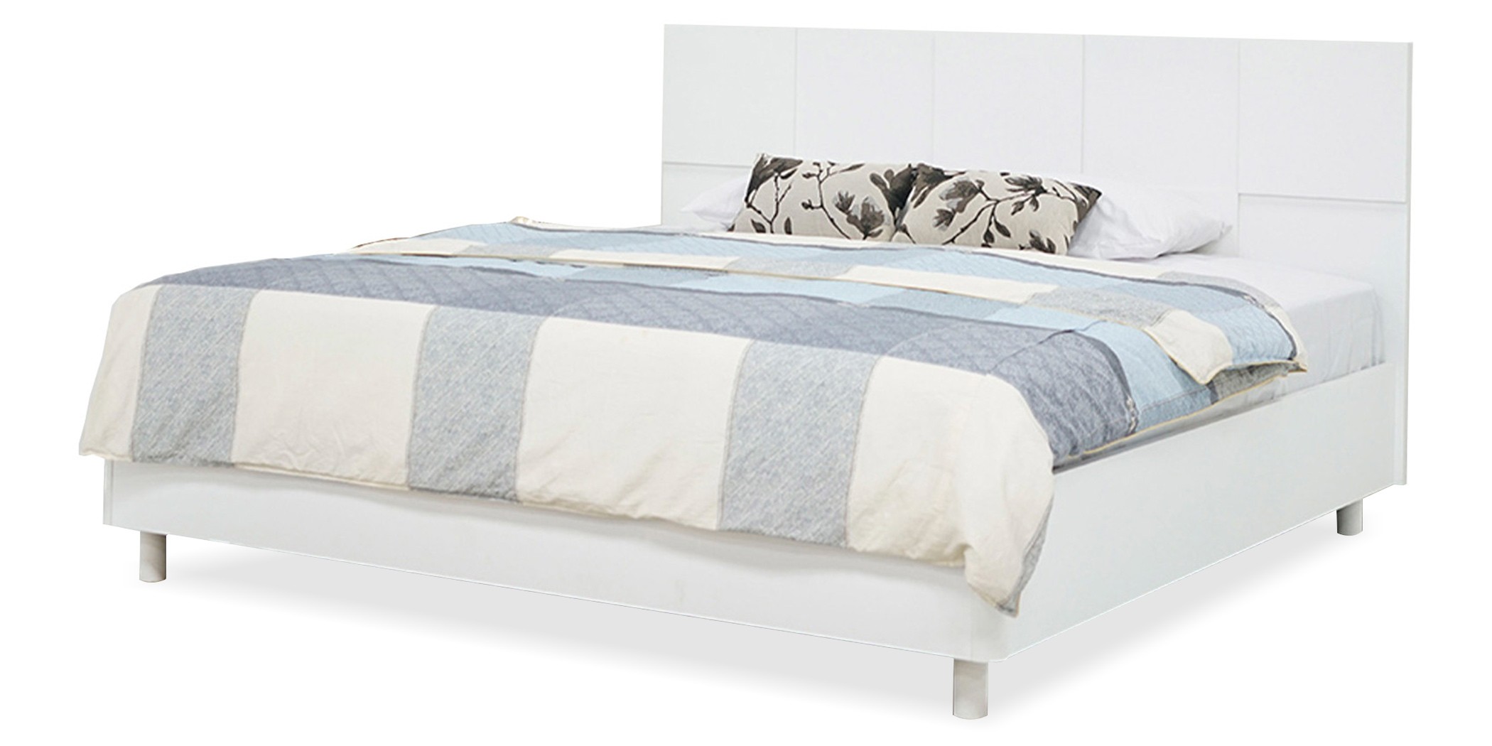 Ottica Bed 180x200 cm White