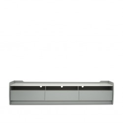 Sublime Low TV Cabinet Grey/Off White