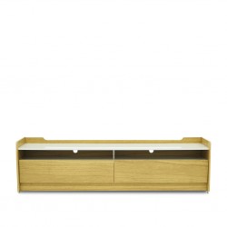 Sublime Low TV Cabinet Naturale/Off White