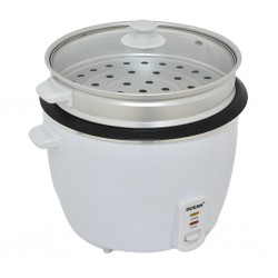 Ocean OCRC18 1.8L WH Rice Cooker With Glass Lid 2YW