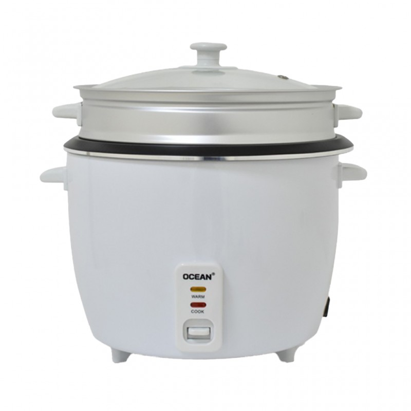 Ocean OCRC18 1.8L WH Rice Cooker With Glass Lid 2YW