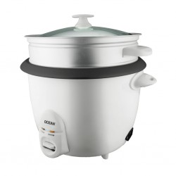 Ocean OCRC28 2.8L WH Rice Cooker With Glass Lid 2YW