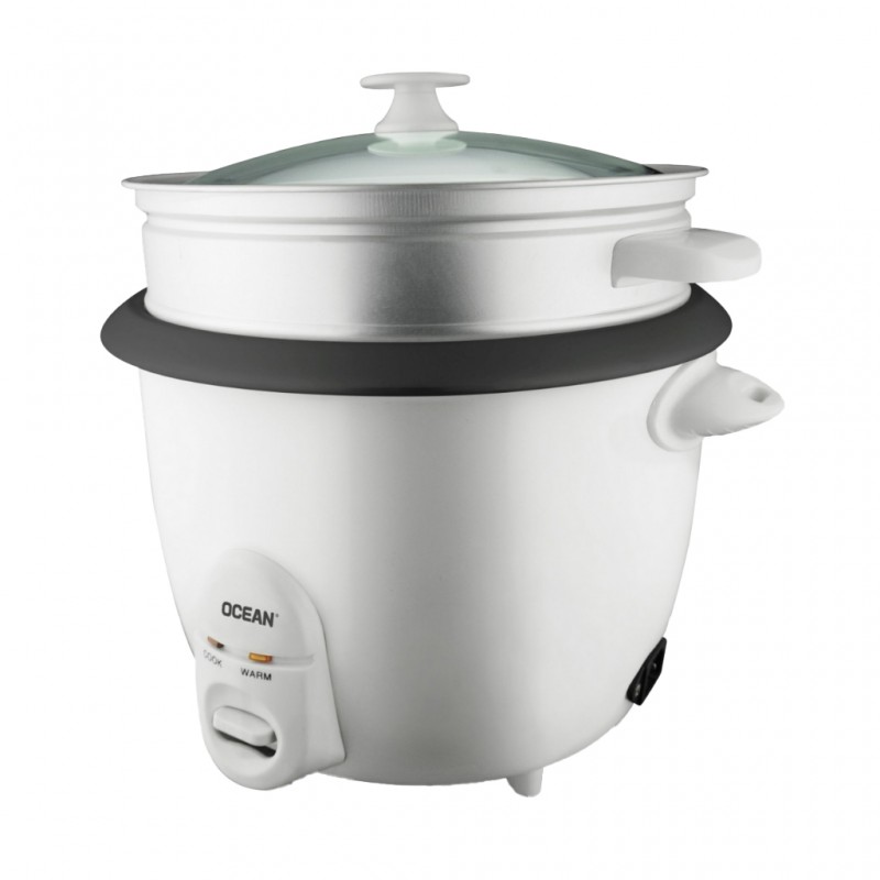 Ocean OCRC28 2.8L WH Rice Cooker With Glass Lid 2YW Ocean OCRC28 2.8L WH Rice Cooker With Glass Lid 2YW