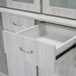 Genoa Buffet MDF Grey & Off White