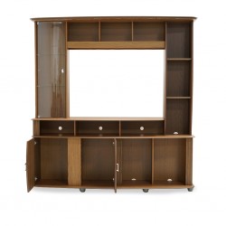 Roma High TV Cabinet Oak Noble/Marroquim