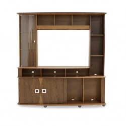 Roma High TV Cabinet Oak Noble/Marroquim