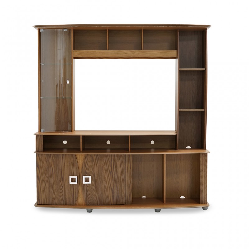 Roma High TV Cabinet Oak Noble/Marroquim