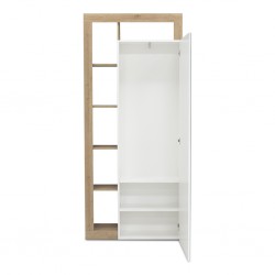 Hamburg Cabinet With 2 Shelves & 1 Cloth Hanger