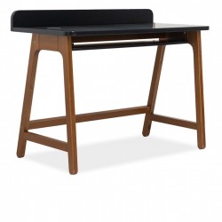 Volt Desk 1100 Solid Wood/MDF Black/Garapa