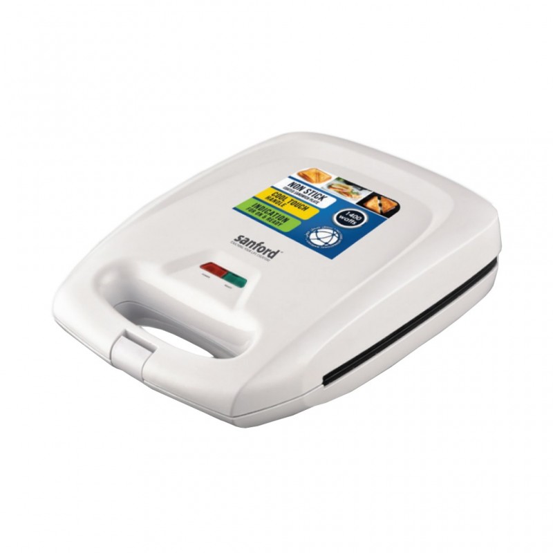 Sanford SAN591-SF5723ST 4 Slice 2YW Sandwich Maker Sanford SAN591-SF5723ST 4 Slice 2YW Sandwich Maker