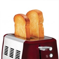 Morphy Richards 224408/EE 2 Slice Evoke Red SS Toaster
