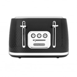 Morphy Richards 243010/EER Verve 4 Slice Black Toaster