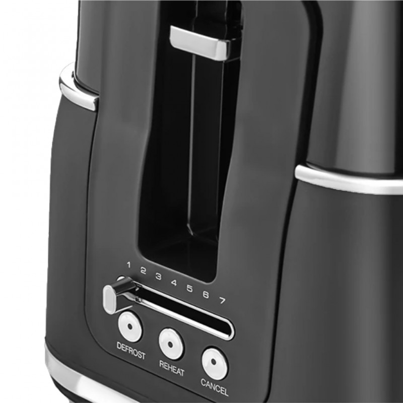 Morphy Richards 245744EE Black Signature 4Slice Toaster