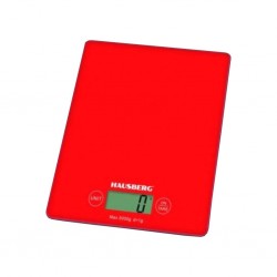 Hausberg HB-6011RS Red Glass Digital Kitchen Scale "O"