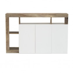 Hamburg Sideboard With 3 Doors White Pero