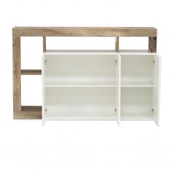 Hamburg Sideboard With 3 Doors White Pero