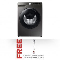 Samsung WW80T554DAN Washing Machine & Free Concetto CGS-602B Garment Steamer
