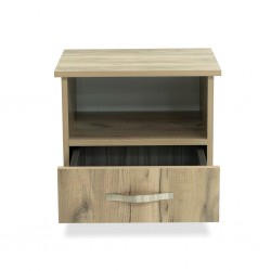 Colton Night Table MDF Grey Oak