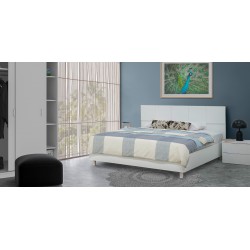 Ottica Bed 180x200 cm White