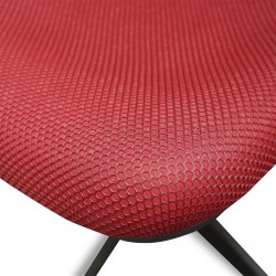 High Back Chair Red WA101 Mesh