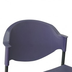 Stacking Chair COUGleam Purple