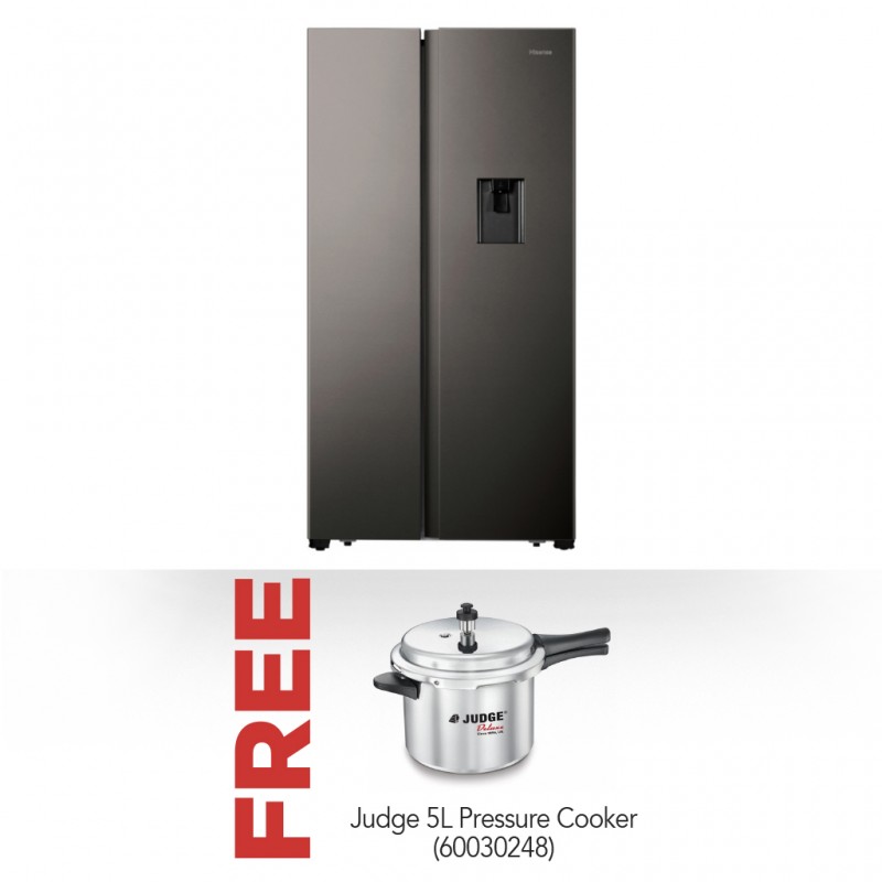 Hisense H670SIT-WD Refrigerator & Free Judge 5L Pressure Cooker