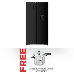 Hisense H670SMI/A/B-WD Refrigerator & Free Judge 5L Pressure Cooker